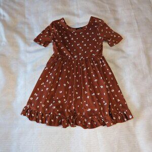 Zunie Kids' Rose‎ Sleeveless Chiffon Party Dress